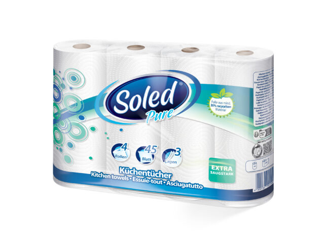 Popieriniai rankšluosčiai „Soled“