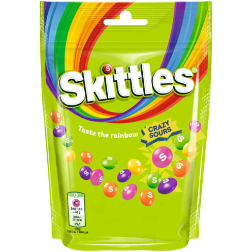 Saldainiai „Skittles Crazy Sours“