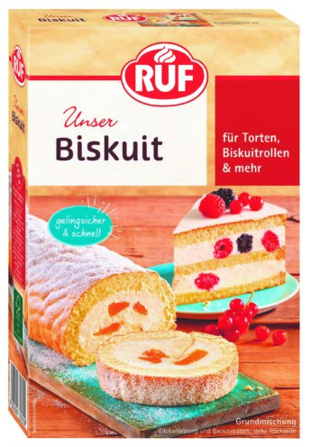 RUF biskvitinė tešla