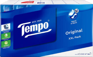 „Tempo“ popierinės servetėlės